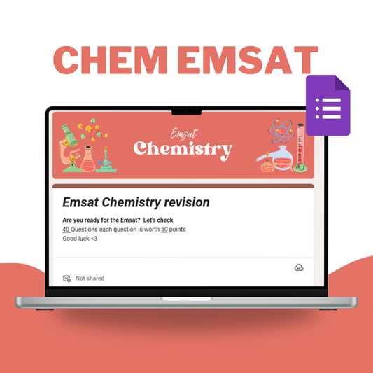 Emsat Chemistry revision